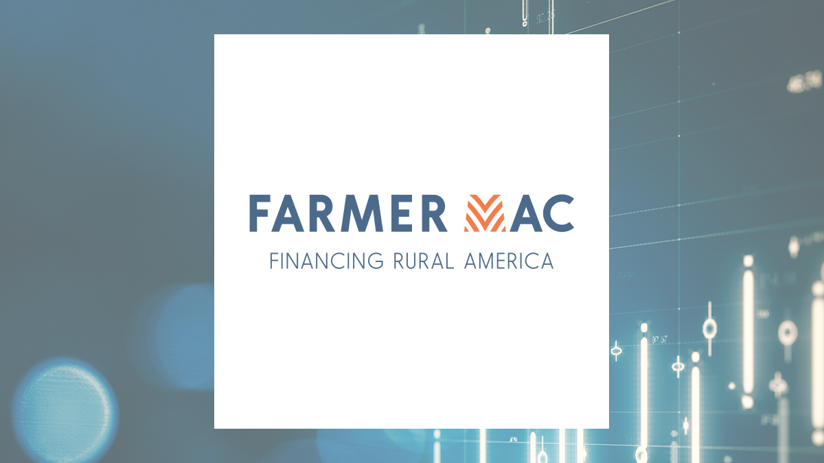 Federal Agricultural Mortgage logo with Finance background