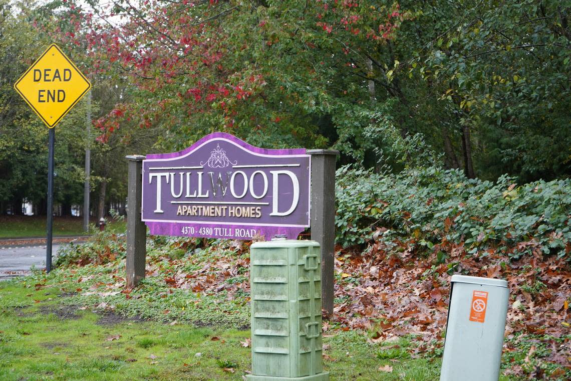 The Tullwood Apartments are located next to Bellingham’s Walmart and adjacent to one of the city’s largest homeless encampments. Residents are speaking out about their experience with violence and crime in the area.