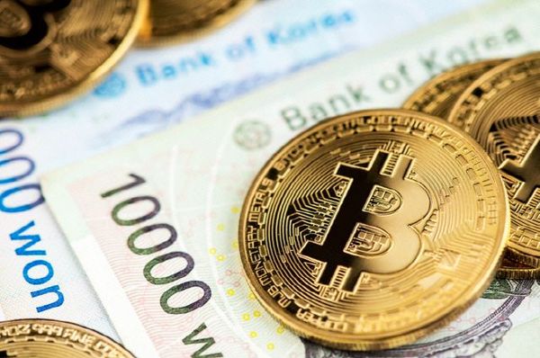 Korean won and cryptocurrency have a close relationship.