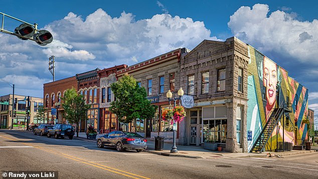 Rockford in Illinois has been named the United States' hottest property market, with prices rising 51.7% in a year. The city's beautiful East Rockford Historic District is pictured