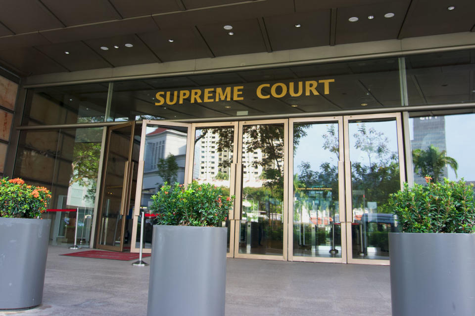 Singapore's Supreme Court or High Court (PHOTO: Dhany Osman / Yahoo News Singapore)