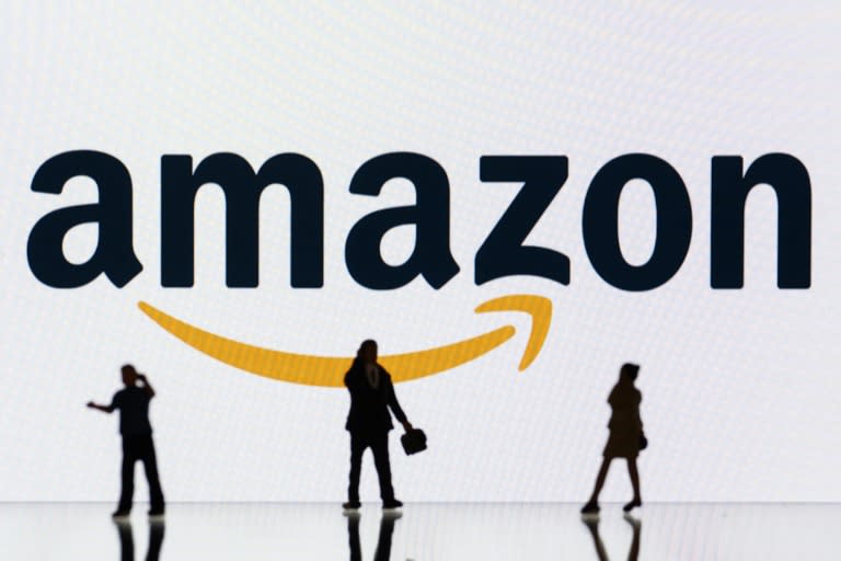 US e-commerce giant Amazon's investment could create up to 3,000 jobs, said the Elysee (SEBASTIEN BOZON)