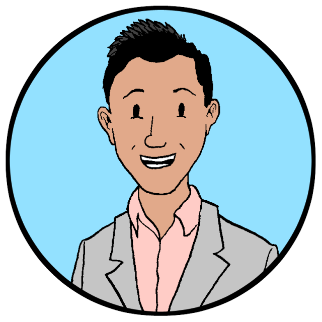 Drawing of Michael Lai, District 11 supervisor candidate for 2024