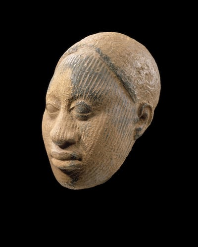 One of the key works in the exhibition Kings and Queens of Africa will be Ife Head from Nigeria. Photo: Louvre Abu Dhabi