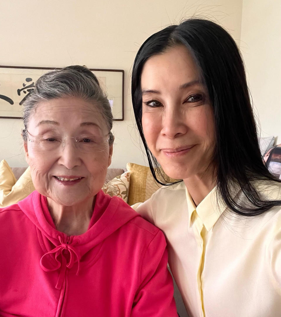 Lisa Ling with her mother-in-law, Grace Song. / Credit: Courtesy of Lisa Ling