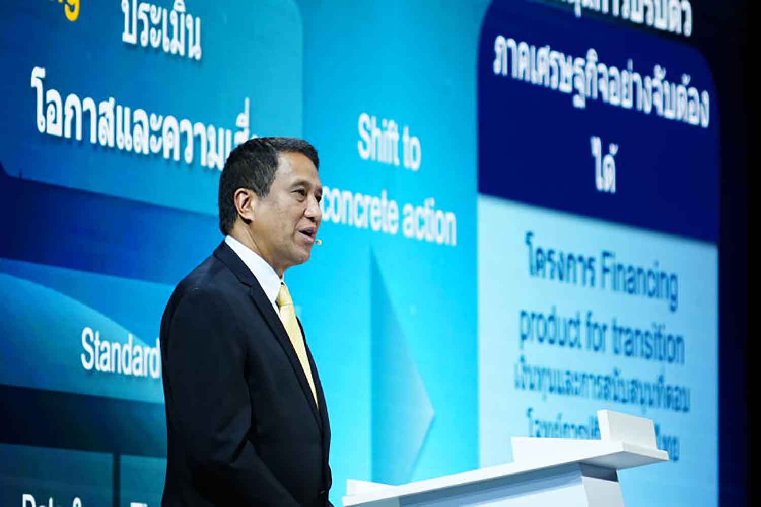 Speaking at a seminar, Mr Ronadol says last year large local banks reported a total of 190 billion baht in green loans.