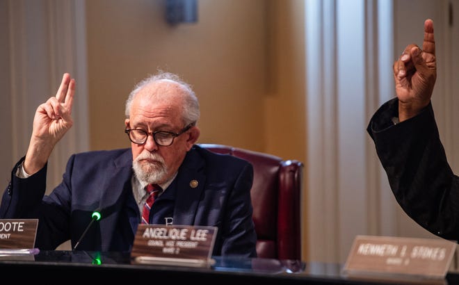 Ward 1 Councilman Ashby Foote, seen here in this Jan. 3, 2024, file photo, created the "Abandoned Property Task Force," which was unanimously approved by the Jackson City Council.