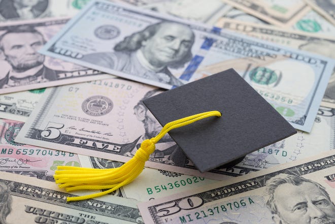 About 45 million Americans hold approximately $1.67 trillion in federal student debt.
