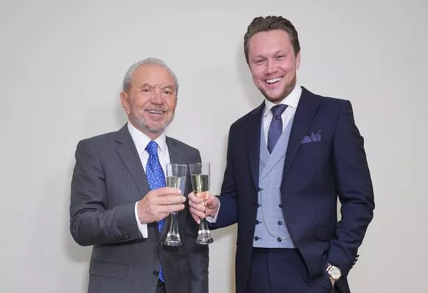 Lord Sugar and Dean Franklin