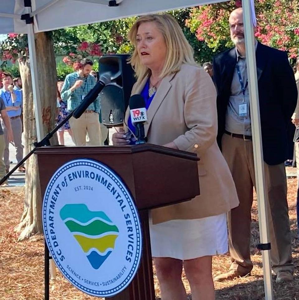 Myra Reece is a career environmental official in South Carolina who was named director of the new Department of Environmental Services. She had not been confirmed by the S.C. Senate as of April 4, 2025. Sammy Fretwell/The State