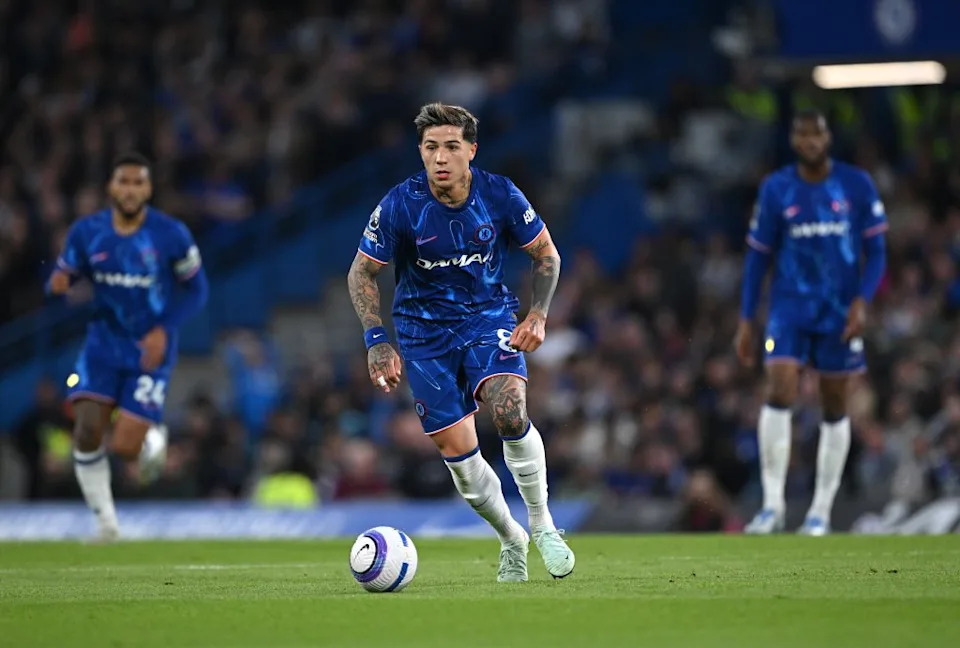 Enzo Fernandez is on Real Madrid’s radar. (Photo by Shaun Botterill/Getty Images)
