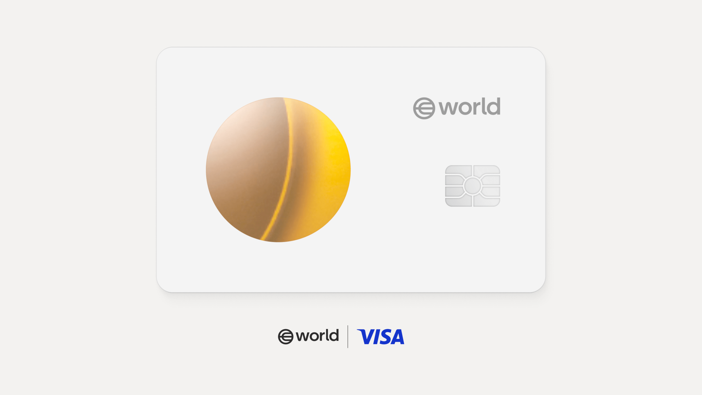 You’ll need to be verified with a World ID to get the startup’s Visa card.