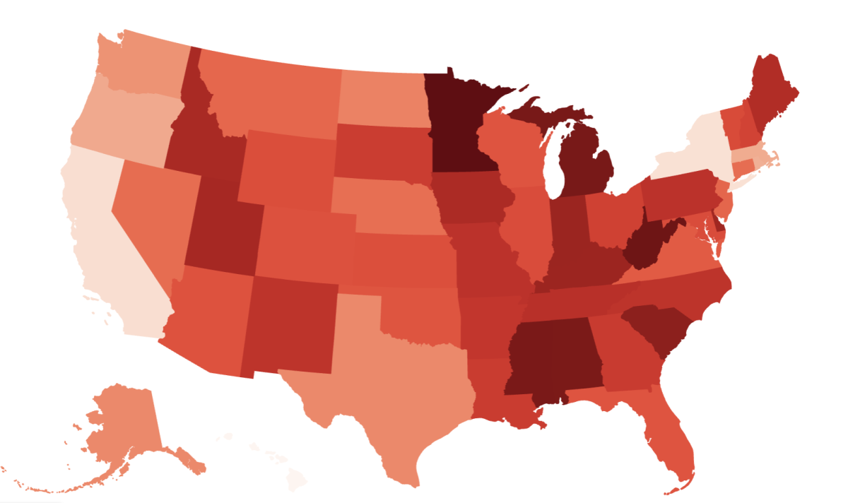 Map Homeownership Rates Millennials Gen Z