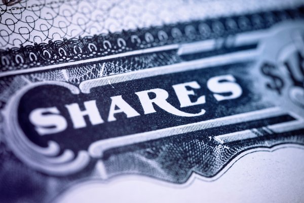 An image of a share certificate.