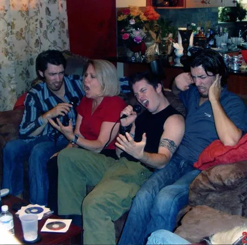 Drew Scott Instagram Joanne, J.D., Drew and Jonathan Scott.