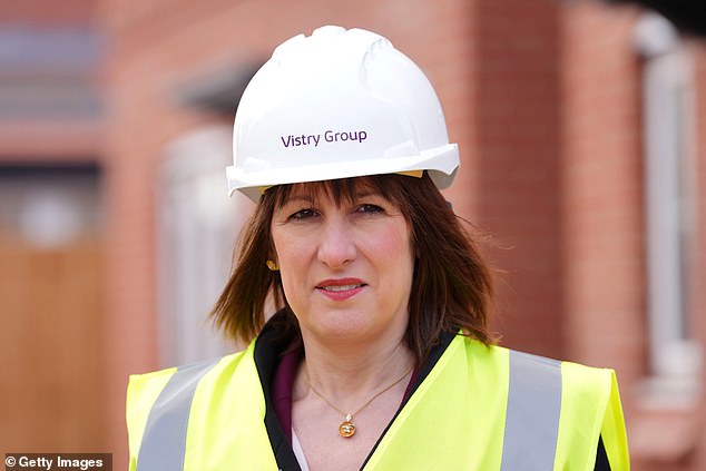 Threshold: Chancellor Rachel Reeves (pictured) has allowed banks to relax a rule which says that only 15% of their mortgages can amount to more than 4.5 times the borrowers’ income