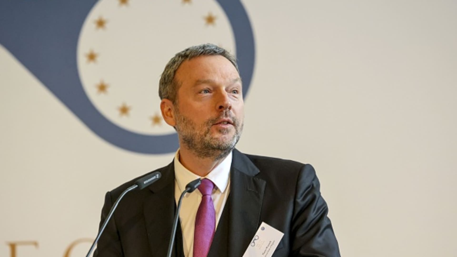 Pierre Wunsch, governor of the National Bank of Belgium, at ECB And Its Watchers conference in Frankfurt, Germany, on Wednesday, March 22, 2023.