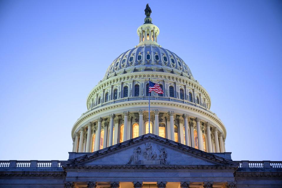 The US Capitol as Washington hosts 'Crypto Week' 
