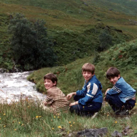 Jonathan, J.D. and Drew Scott.