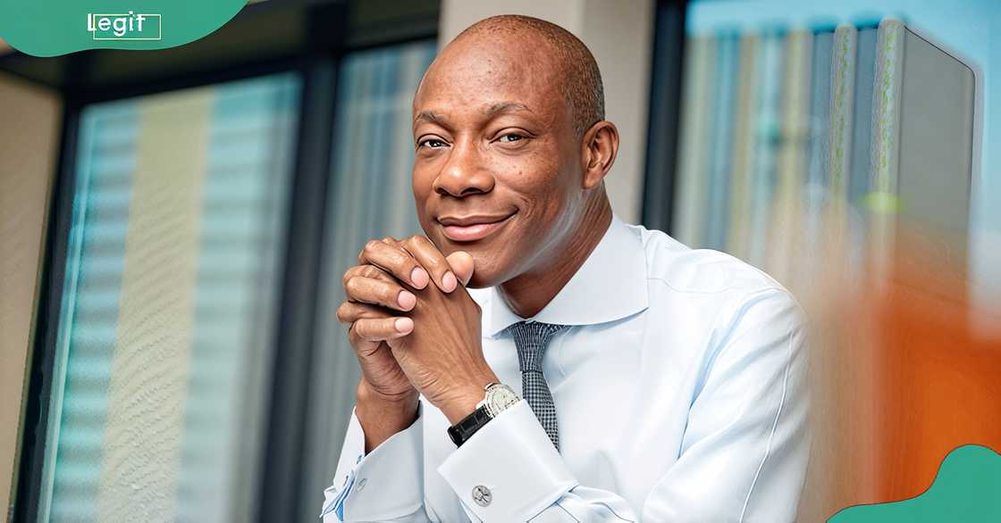 Segun Agbaje sits with his hands folded in a portrait. Segun Agbaje sits with his hands folded in a portrait.