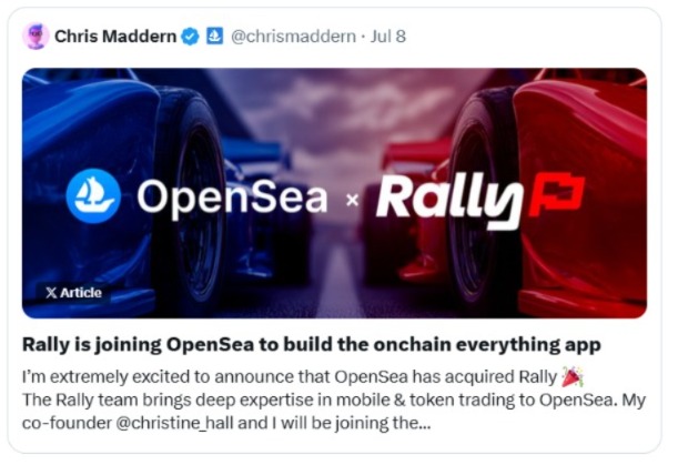 OpenSea Acquisiton