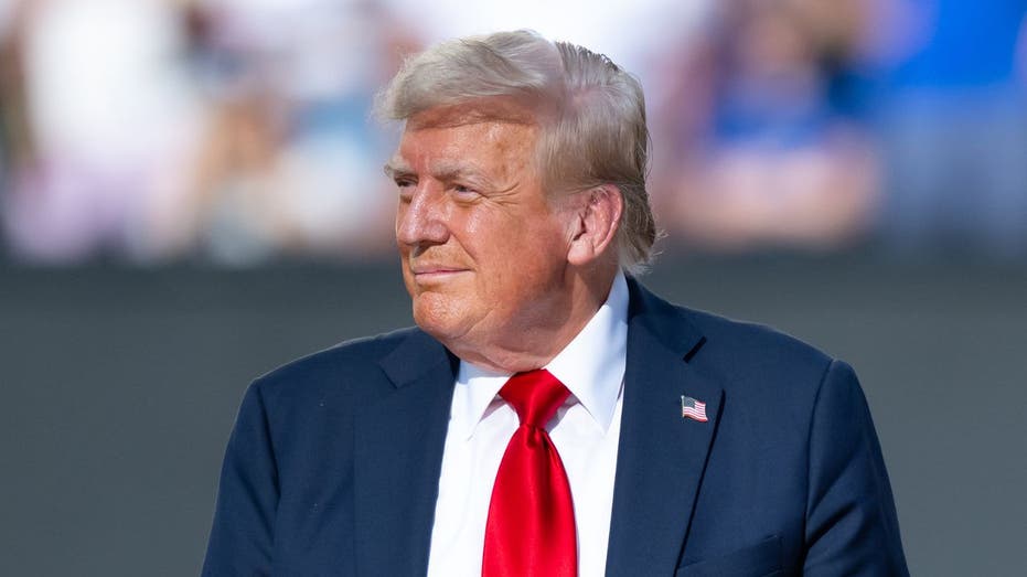 trump closeup shot