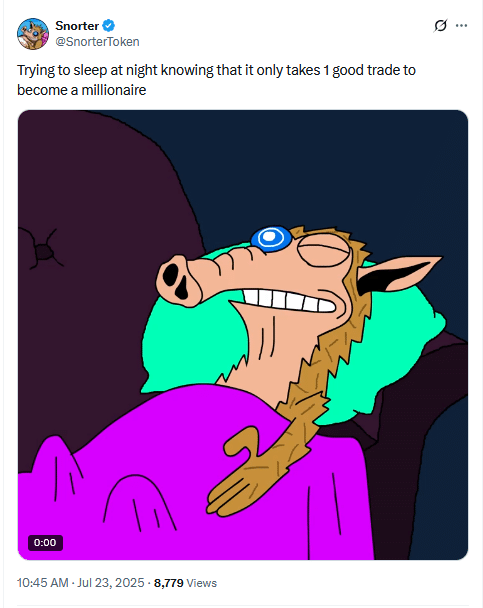 SNORT TWEET