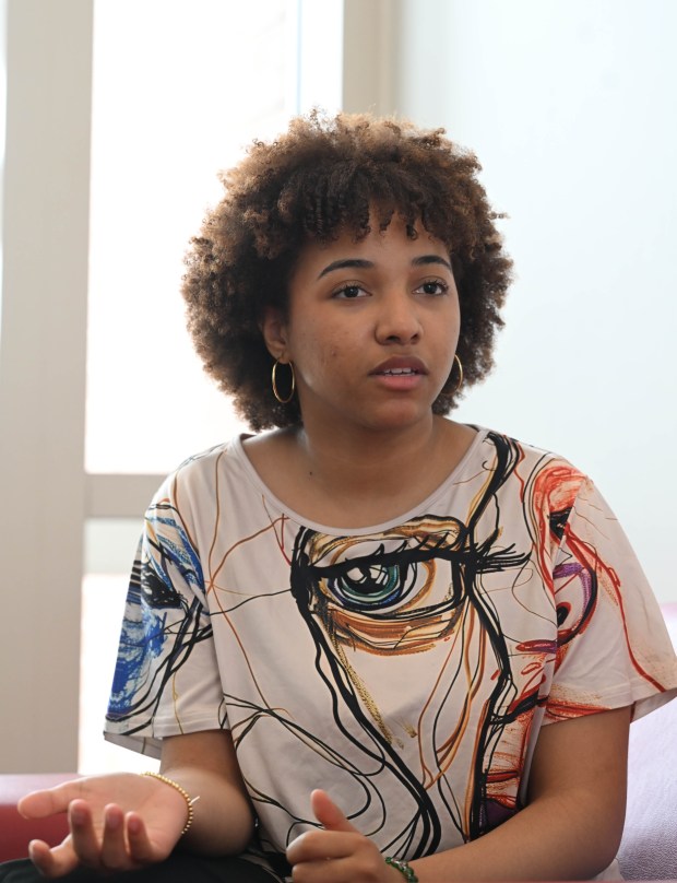 Dieruff High School graduate Yeisse Jimenez, 17, talks about her...