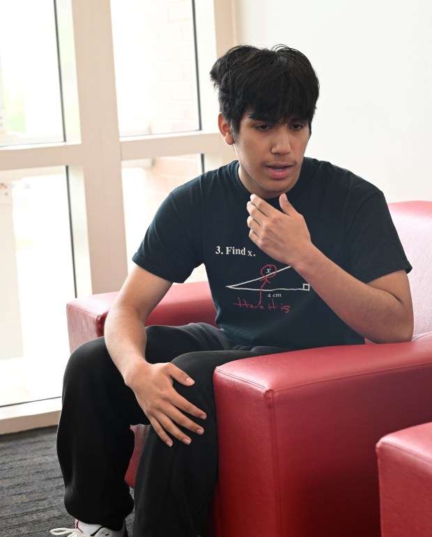 Allen High School and Lehigh Carbon Community College student Gabriel...