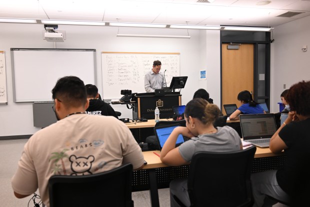 Brennan Pursell, professor of business and director of the Center...