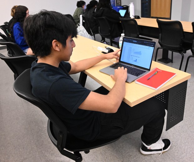 Allen High School and Lehigh Carbon Community College student Gabriel...