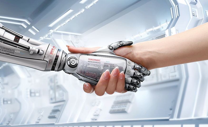 AI handshake