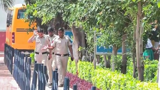 The Delhi Police and security agencies are taking Monday's bomb scare at several schools seriously and are following all necessary protocols. (Representative image/ANI)(ANI)