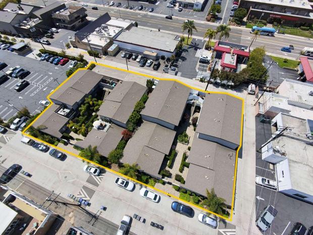 This 22-unit apartment property in Eastside Costa Mesa sold July...