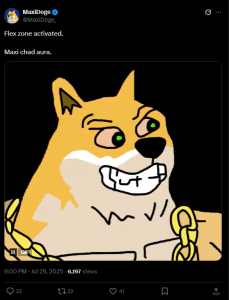 Maxi Doge tweet