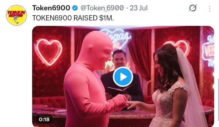 Token6900 tweet