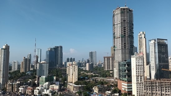 Mumbai real estate update: According to Knight Frank India’s analysis, the market continues to be driven by residential demand, with 80% of all registrations in the month attributed to residential properties. (Picture for representational purposes only)(Mehul R Thakkar/HT) Mumbai real estate update: According to Knight Frank India’s analysis, the market continues to be driven by residential demand, with 80% of all registrations in the month attributed to residential properties. (Picture for representational purposes only)(Mehul R Thakkar/HT)